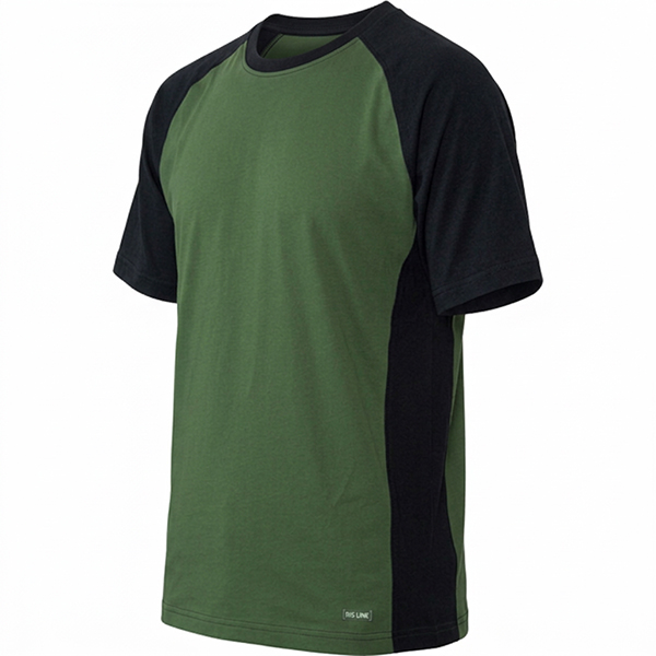 Issa T-SHIRT Ravello VERDE/NERO